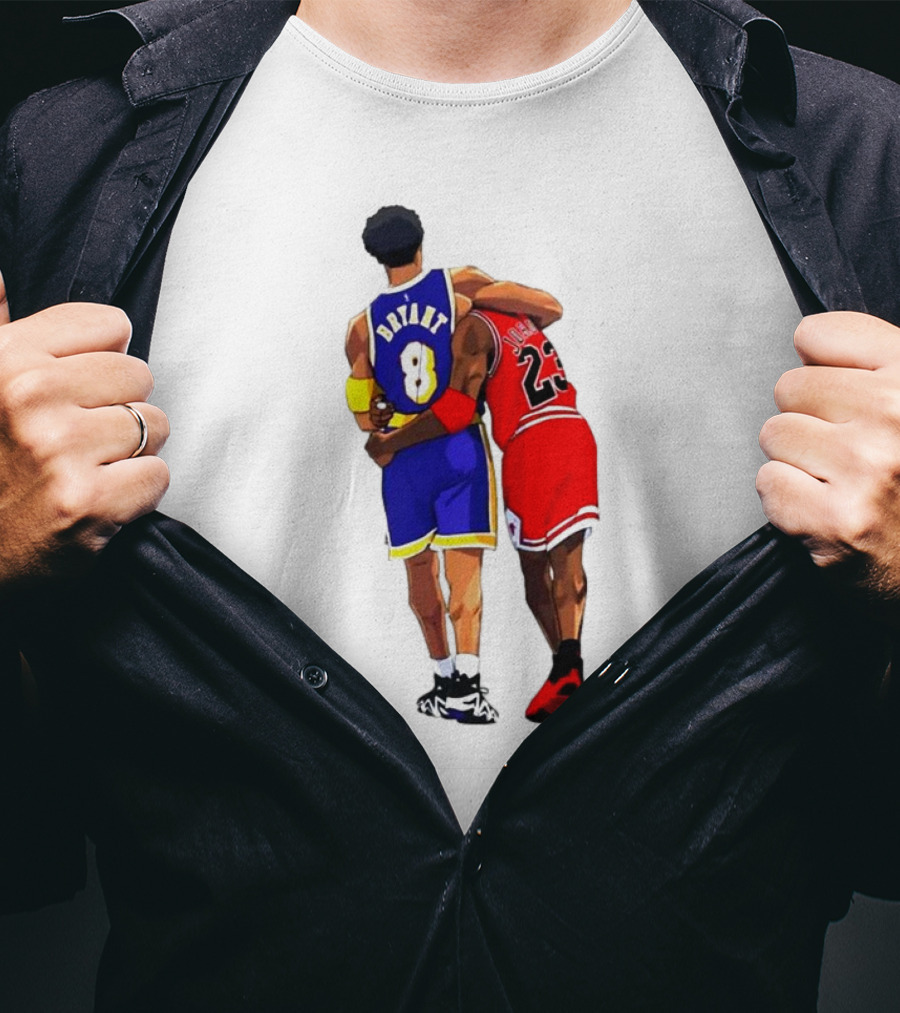 Bryant Los Angeles Lakers 8 And Jordan Chicago Bulls 23 Together Forever T-Shirt