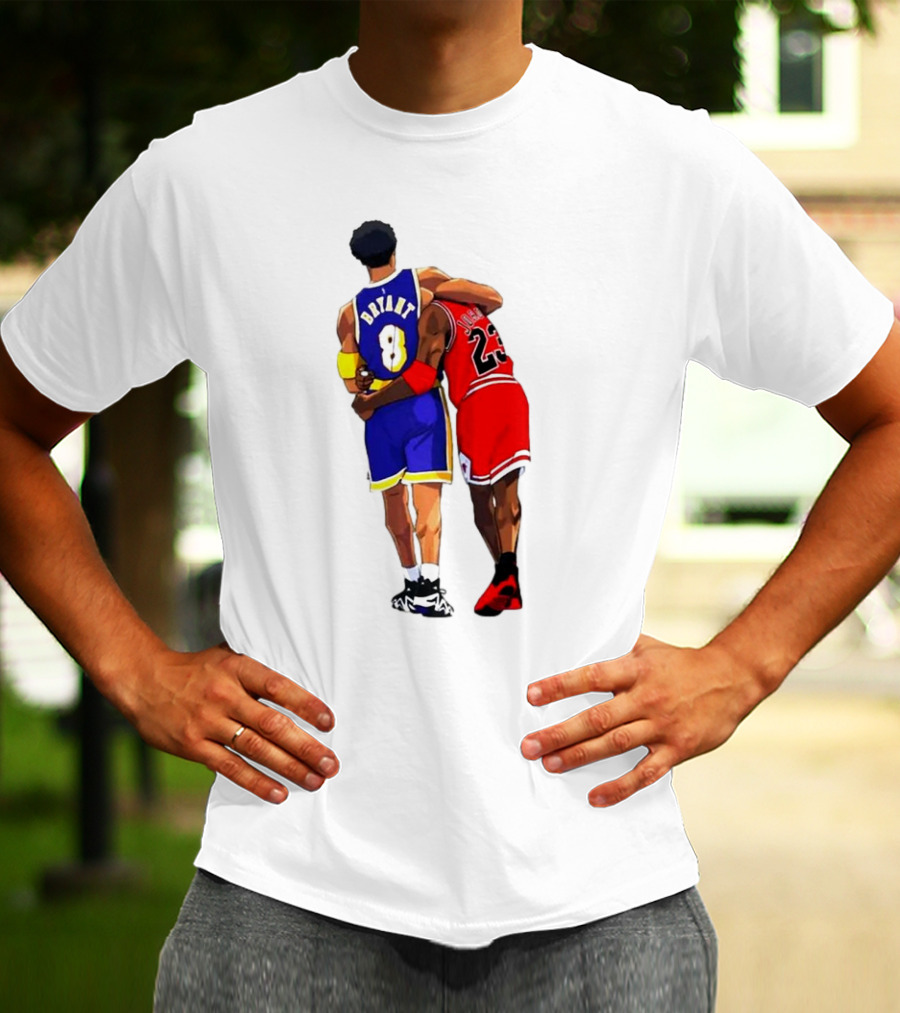 Bryant Los Angeles Lakers 8 And Jordan Chicago Bulls 23 Together Forever T-Shirt