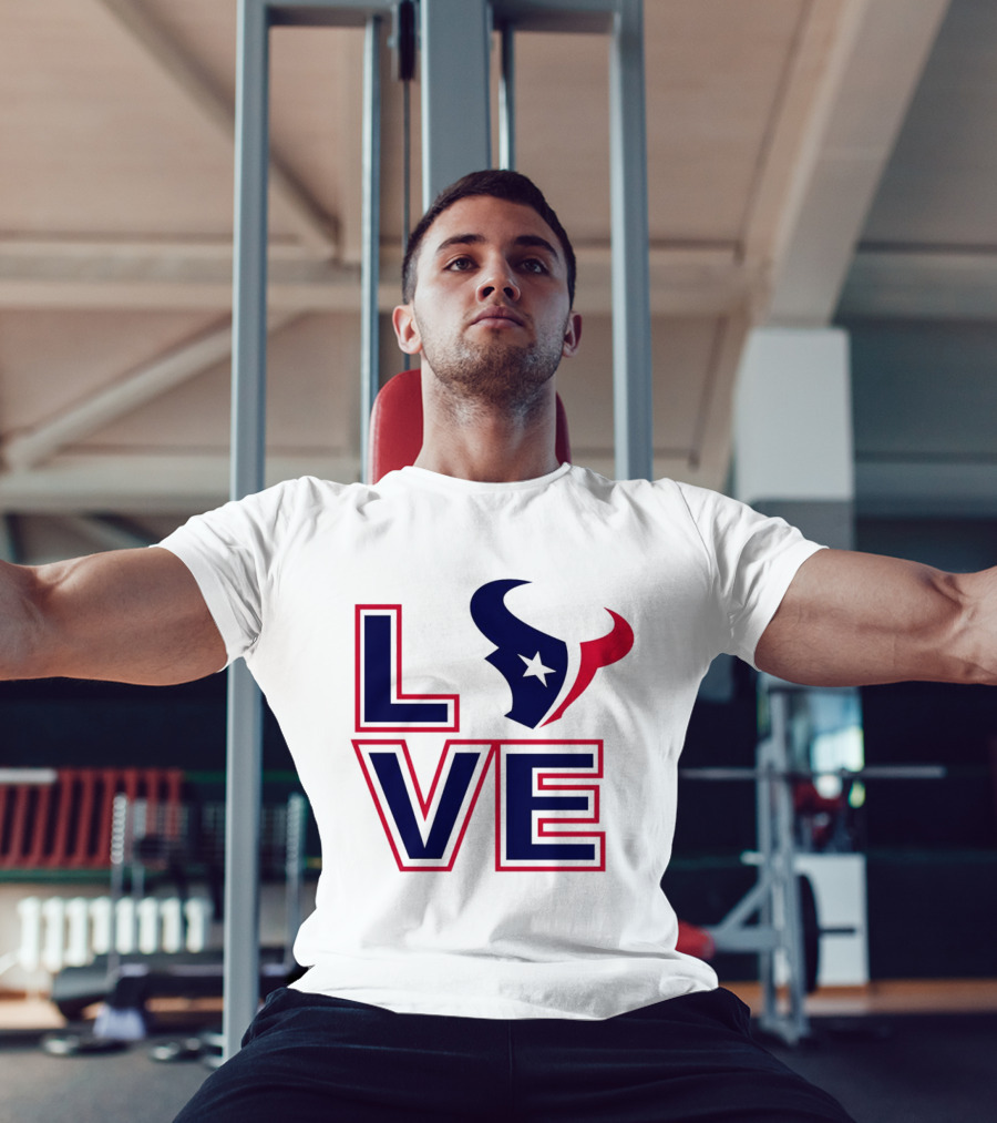 Houston Texans NFL Love Football Season T-Shirt