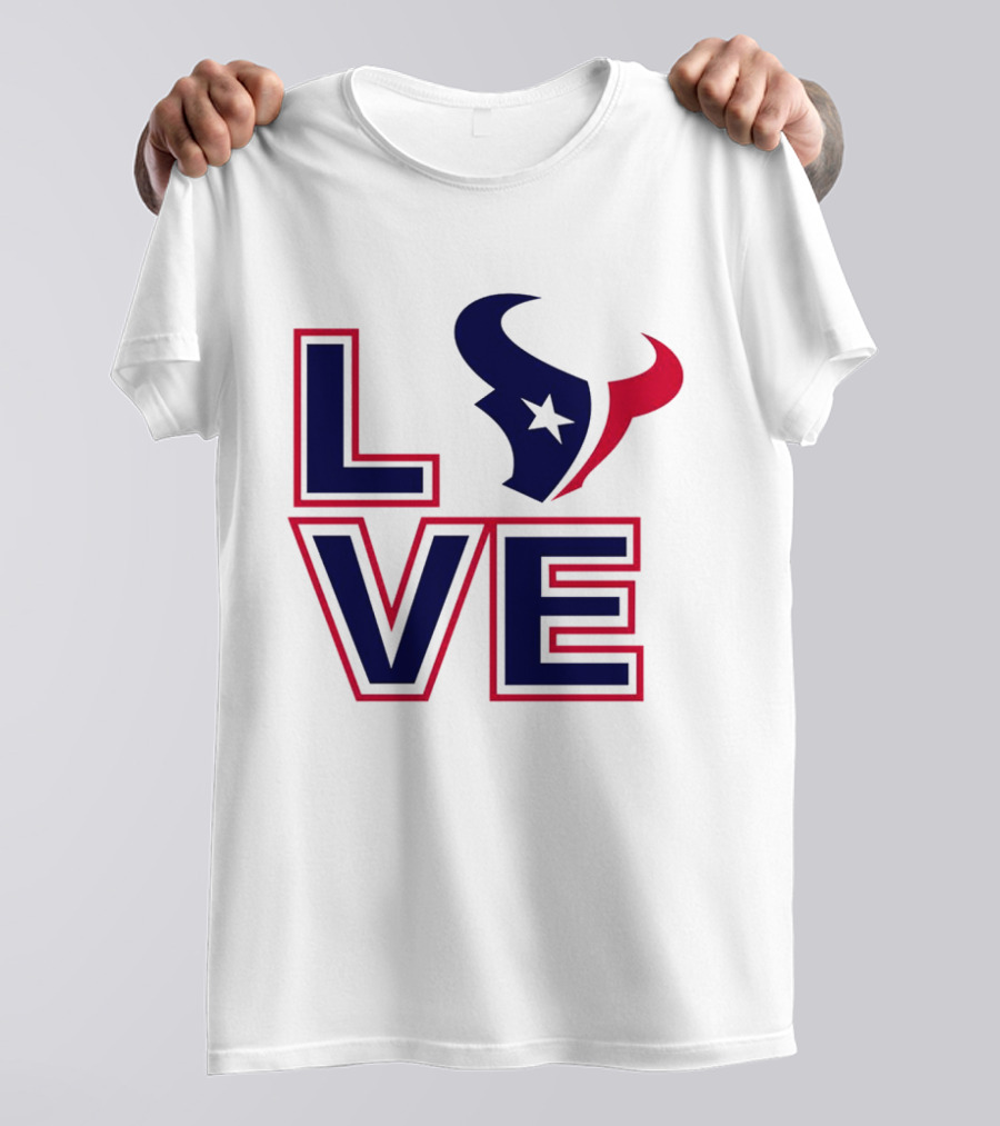 Houston Texans NFL Love Football Season T-Shirt