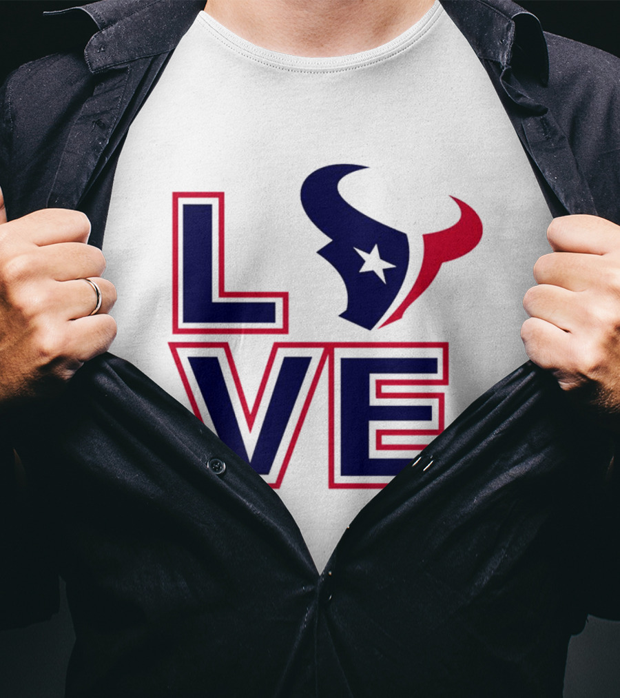 Houston Texans NFL Love Football Season T-Shirt