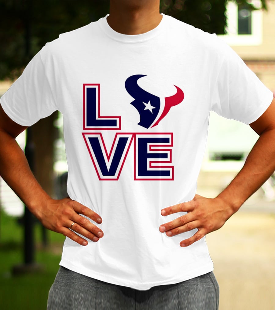 Houston Texans NFL Love Football Season T-Shirt