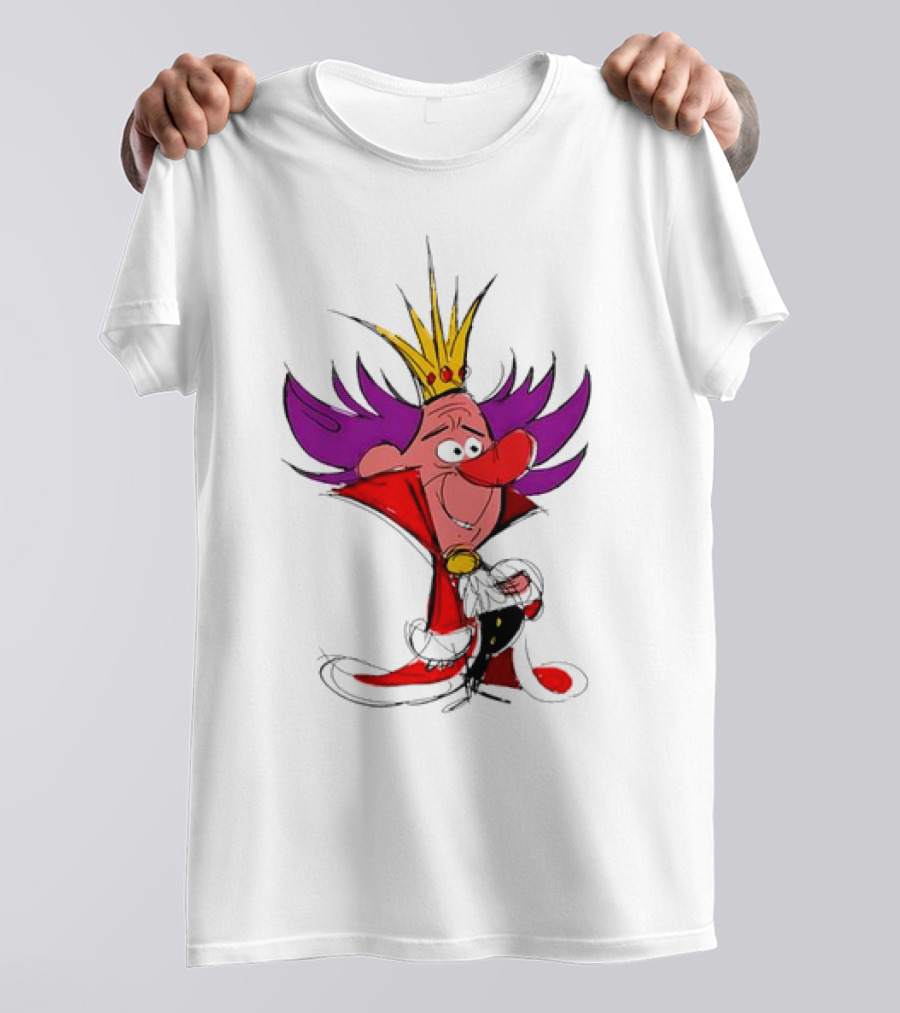Disney Villains Cartoon Queen Of Hearts T-Shirt