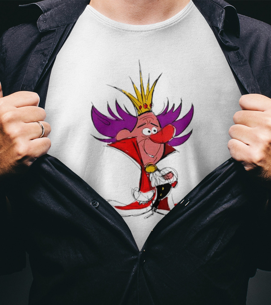 Disney Villains Cartoon Queen Of Hearts T-Shirt