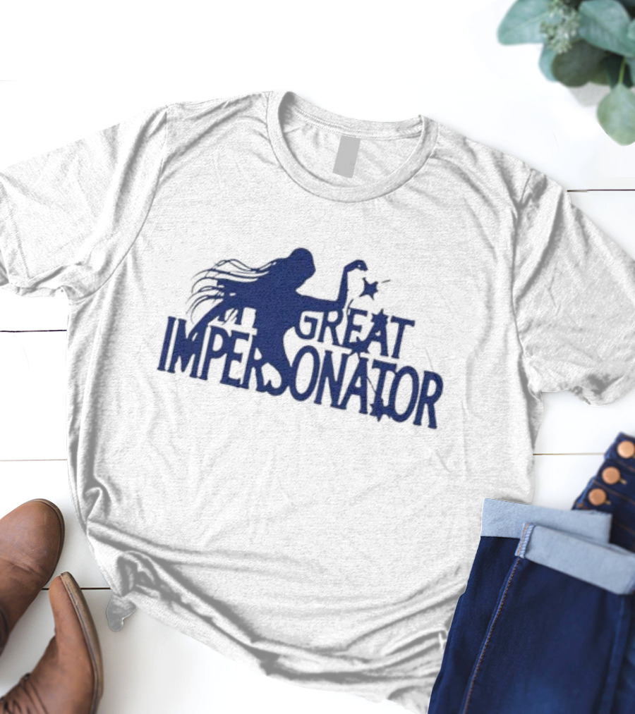 The Great Impersonator 70s Retro Star T-Shirt