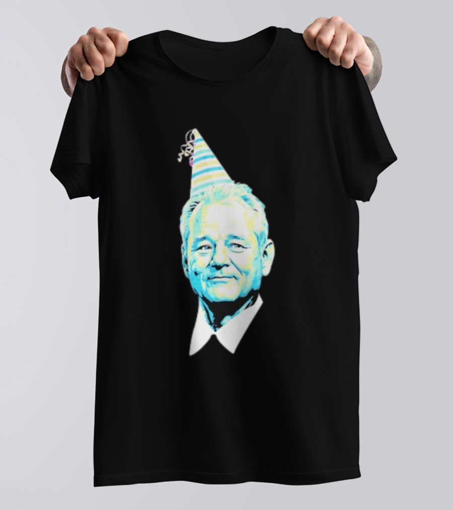 Retro Birthday Party Hat Bill T-Shirt