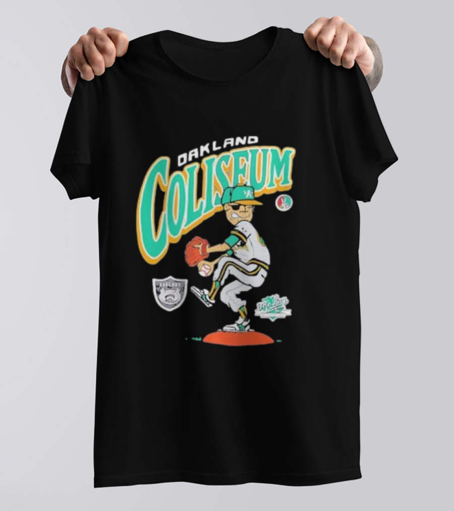 Oakland Coliseum Athletics Baseball Big Game T-Shirt