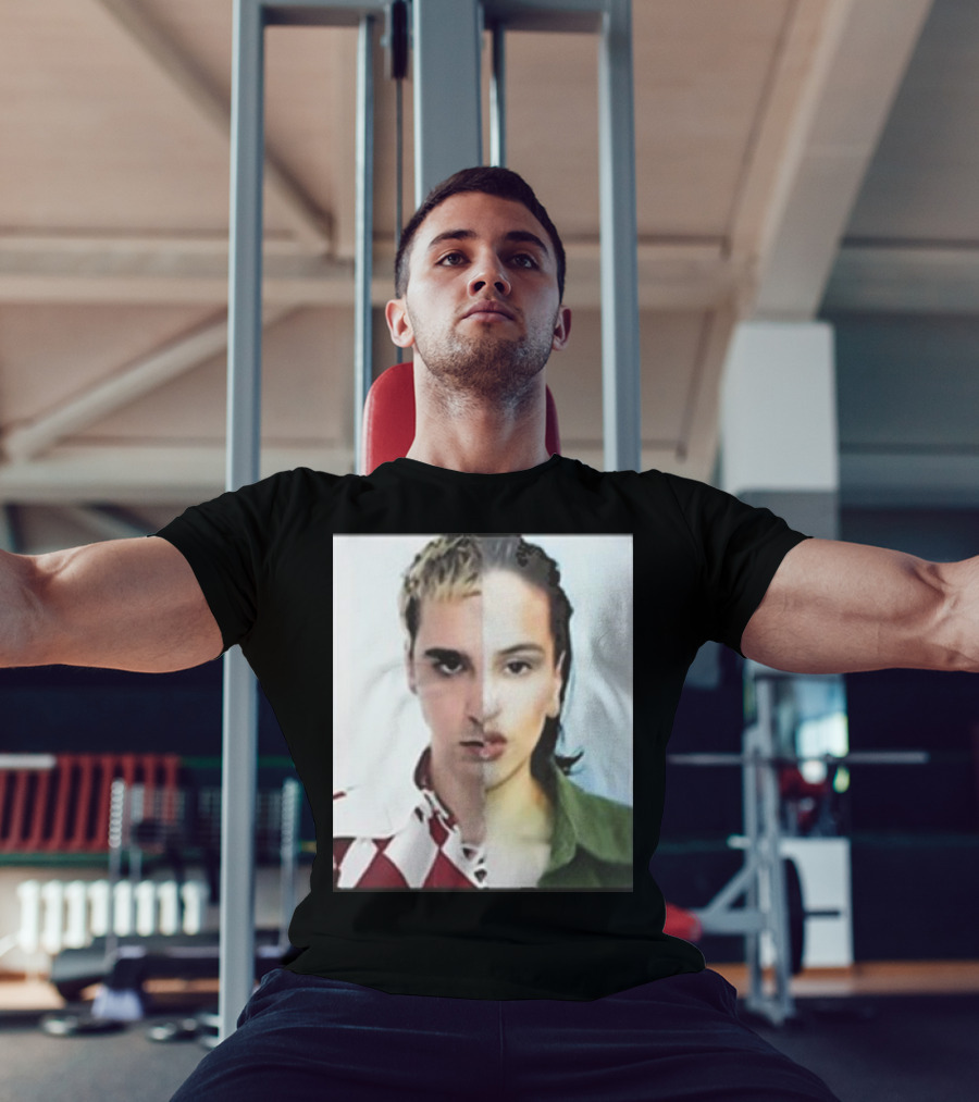 Rosalia Omega Split Face Artistic T-Shirt