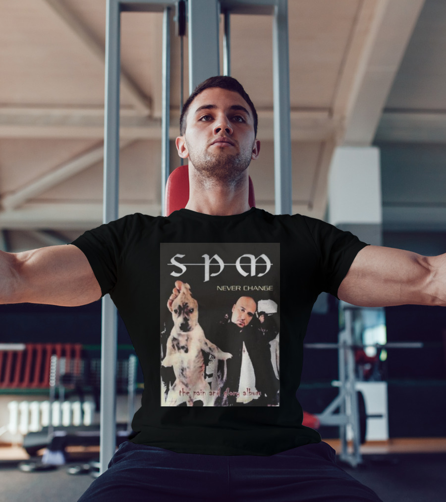SPM Never Change The Pain And Glory Album T-Shirt