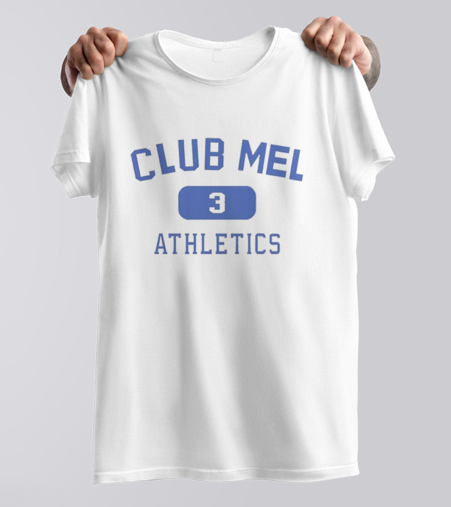 Club Mel Athletics Number 3 T-Shirt