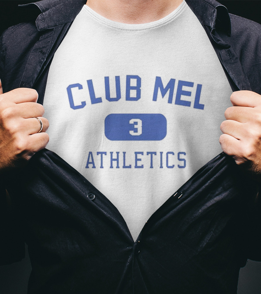 Club Mel Athletics Number 3 T-Shirt
