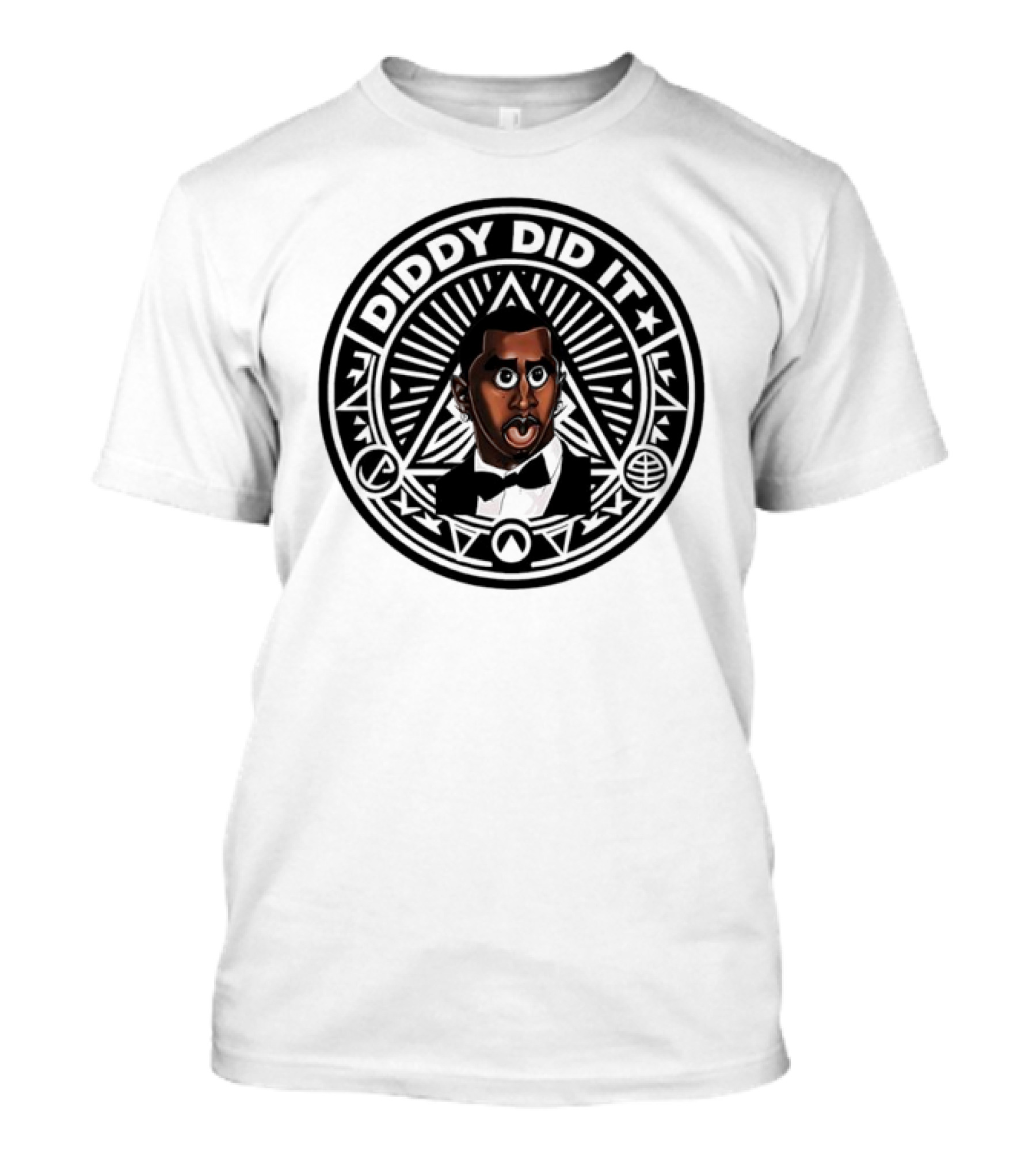 Diddy Did It Illuminati Style Freak Off Party T-Shirt