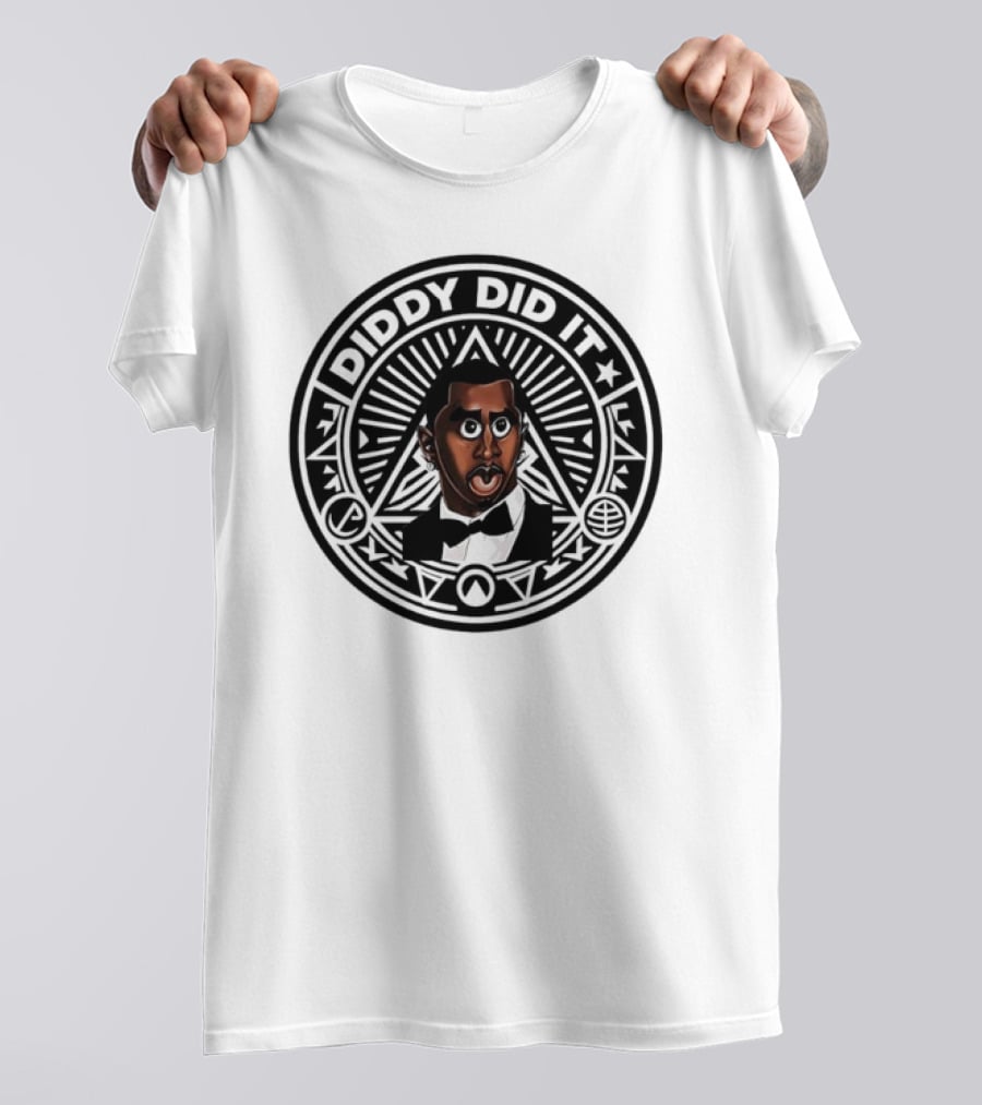 Diddy Did It Illuminati Style Freak Off Party T-Shirt