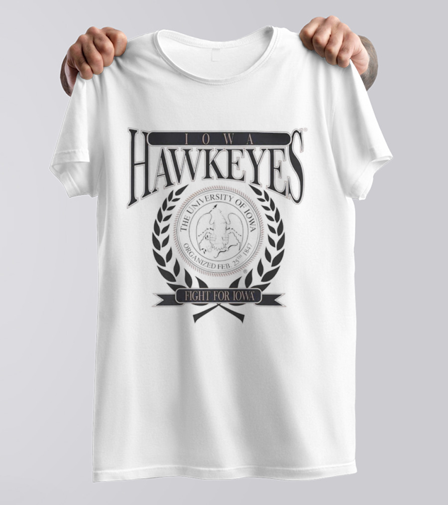Iowa Hawkeyes The University Of Iowa Fight For Iowa T-Shirt