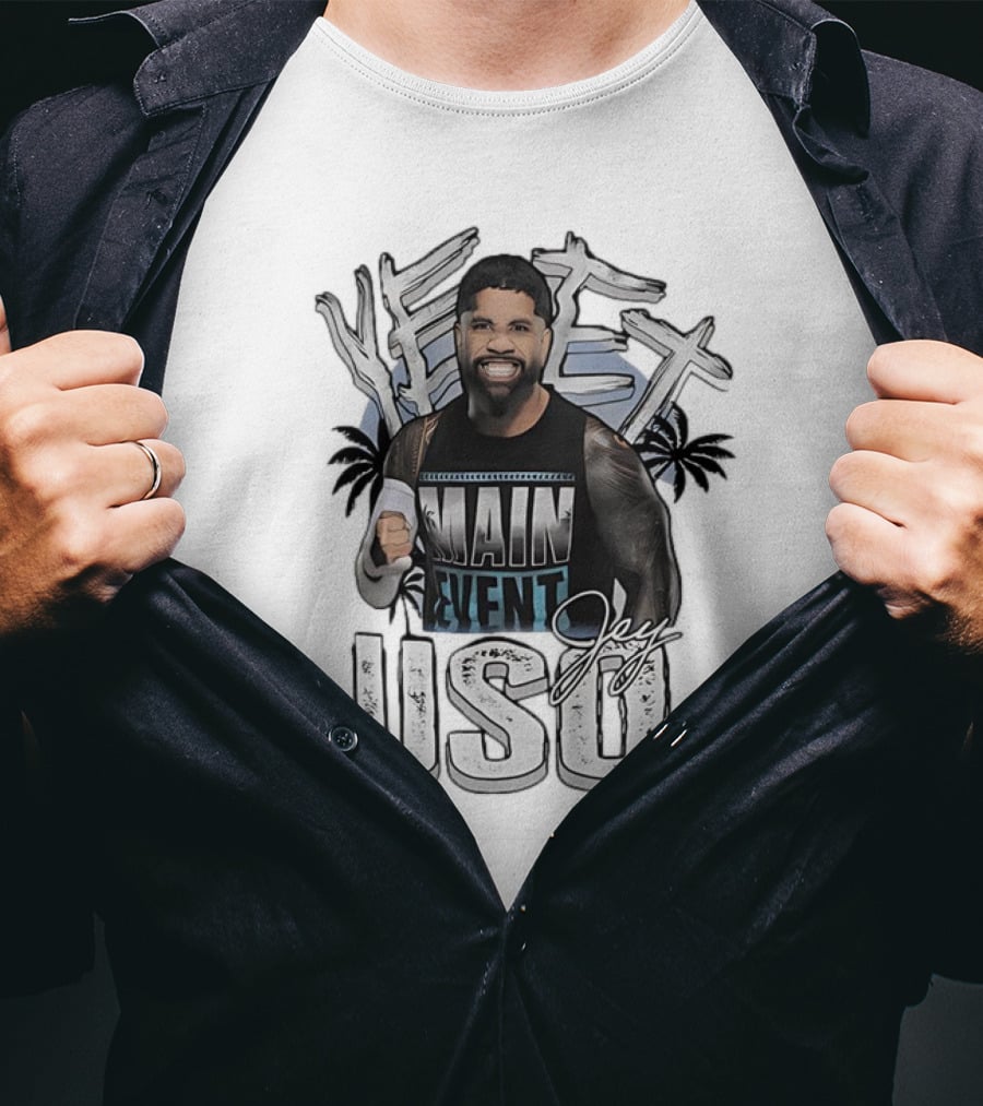 YEEET Main Event Jey Uso WWE Signature T-Shirt