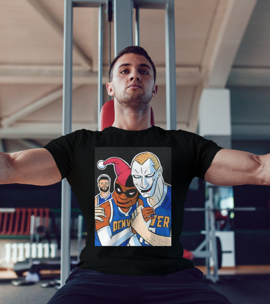 Jokic Russ Jokic Russell Westbrook Denver Nuggets Basketball Jokic Comic T-Shirt