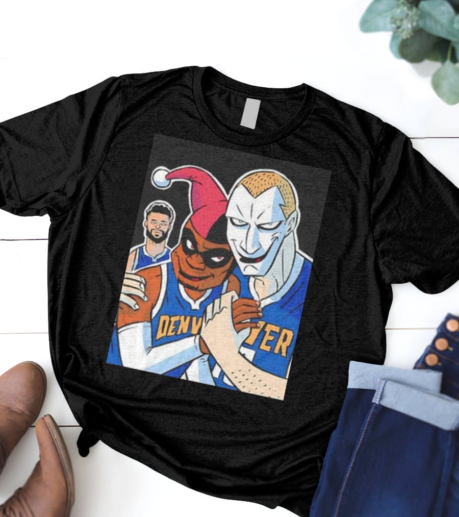 Jokic Russ Jokic Russell Westbrook Denver Nuggets Basketball Jokic Comic T-Shirt