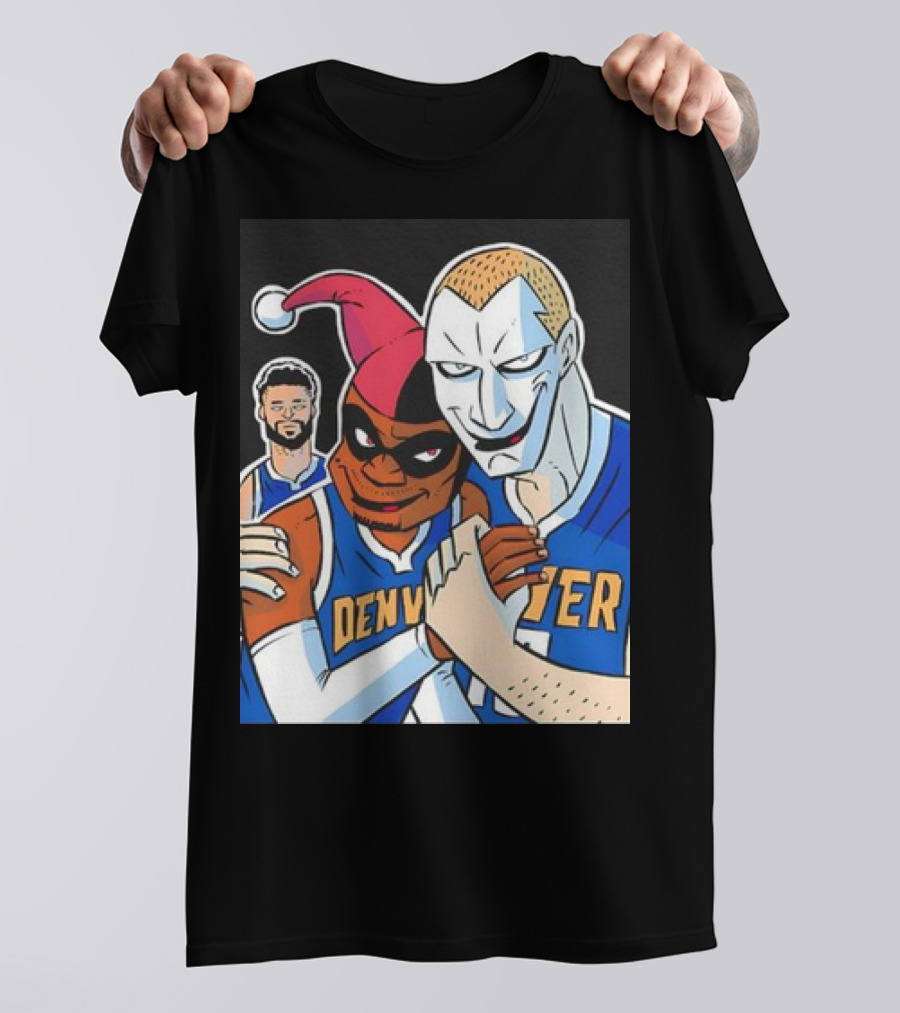 Jokic Russ Jokic Russell Westbrook Denver Nuggets Basketball Jokic Comic T-Shirt