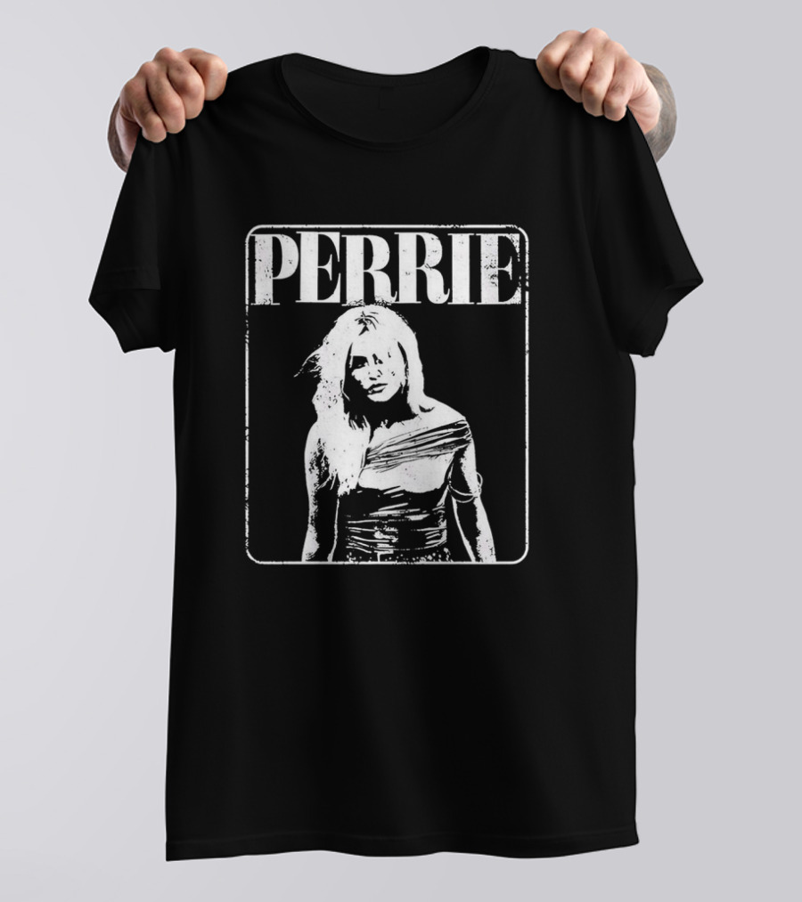 Perrie Distressed Vintage Rock Star T-Shirt