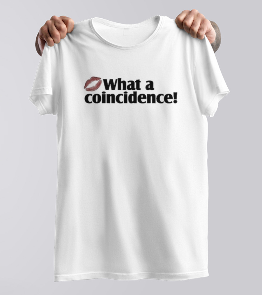 Sabrina Carpenter What A Coincidence Lip Print T-Shirt