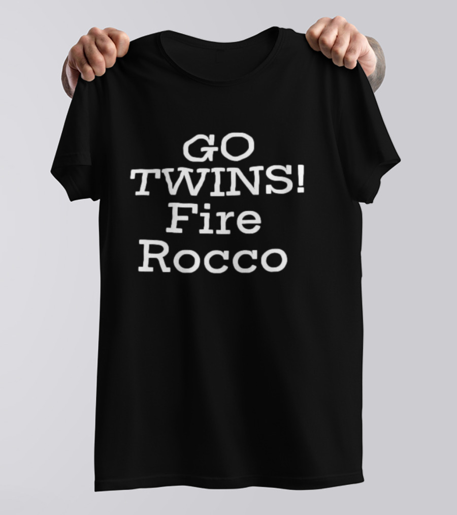 GO TWINS Fire Rocco T-Shirt