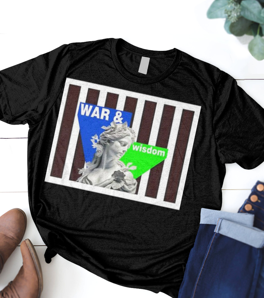 War And Wisdom Statue T-Shirt