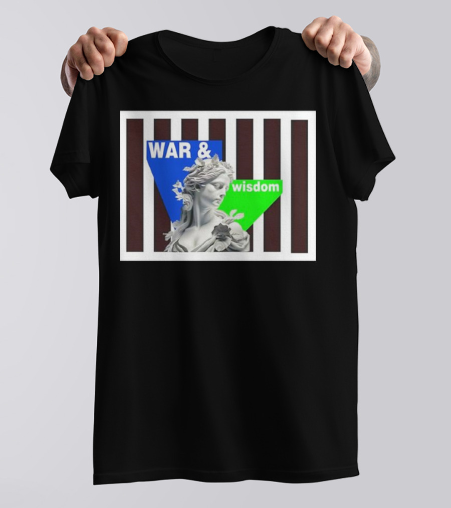 War And Wisdom Statue T-Shirt