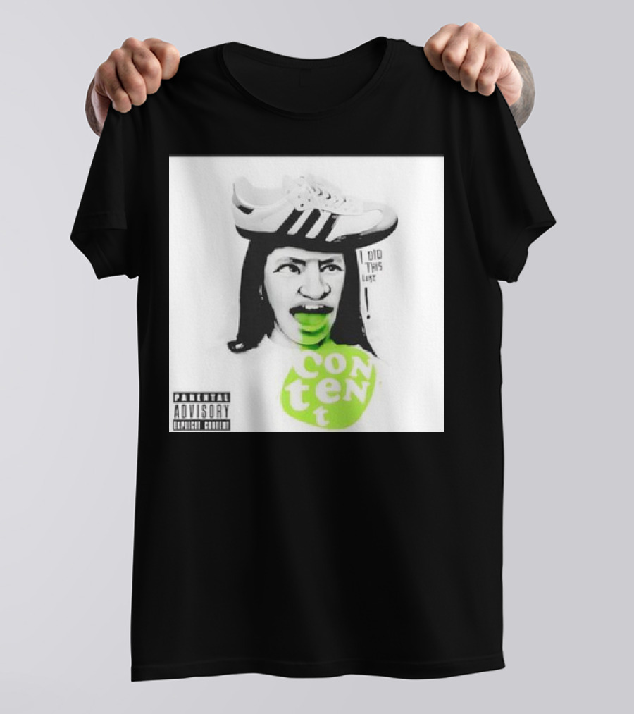 I Did This Luke Content Members Show The Album Retro Parental Advisory T-Shirt