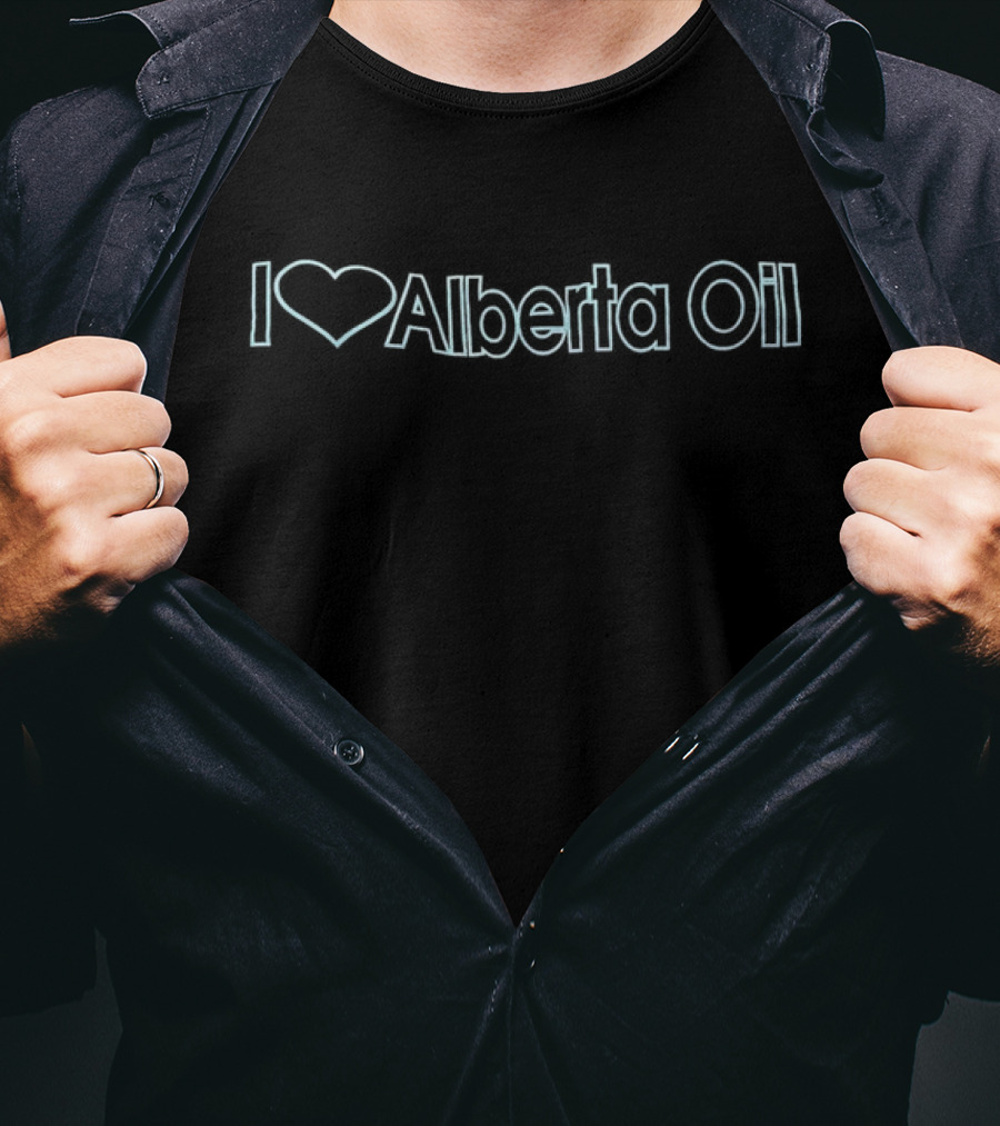I Love Alberta Oil T-Shirt