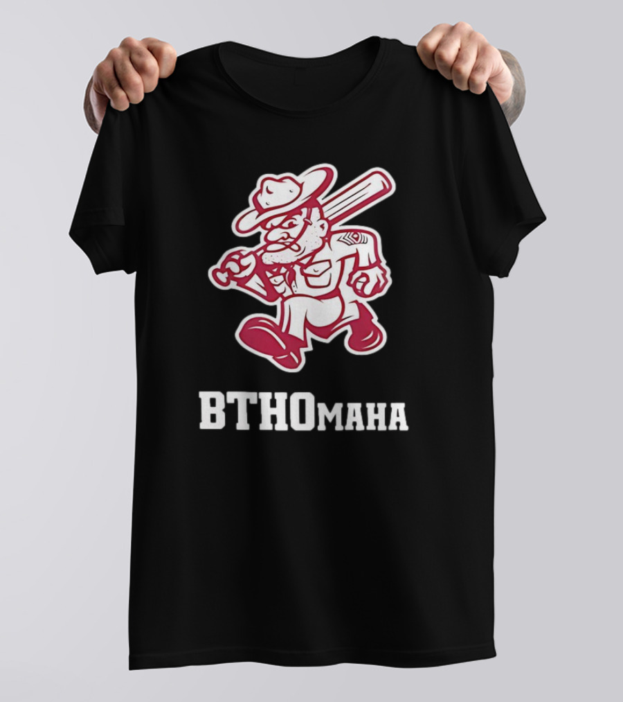 Texas A&M Aggies BTHOmaha Baseball Mascot T-Shirt
