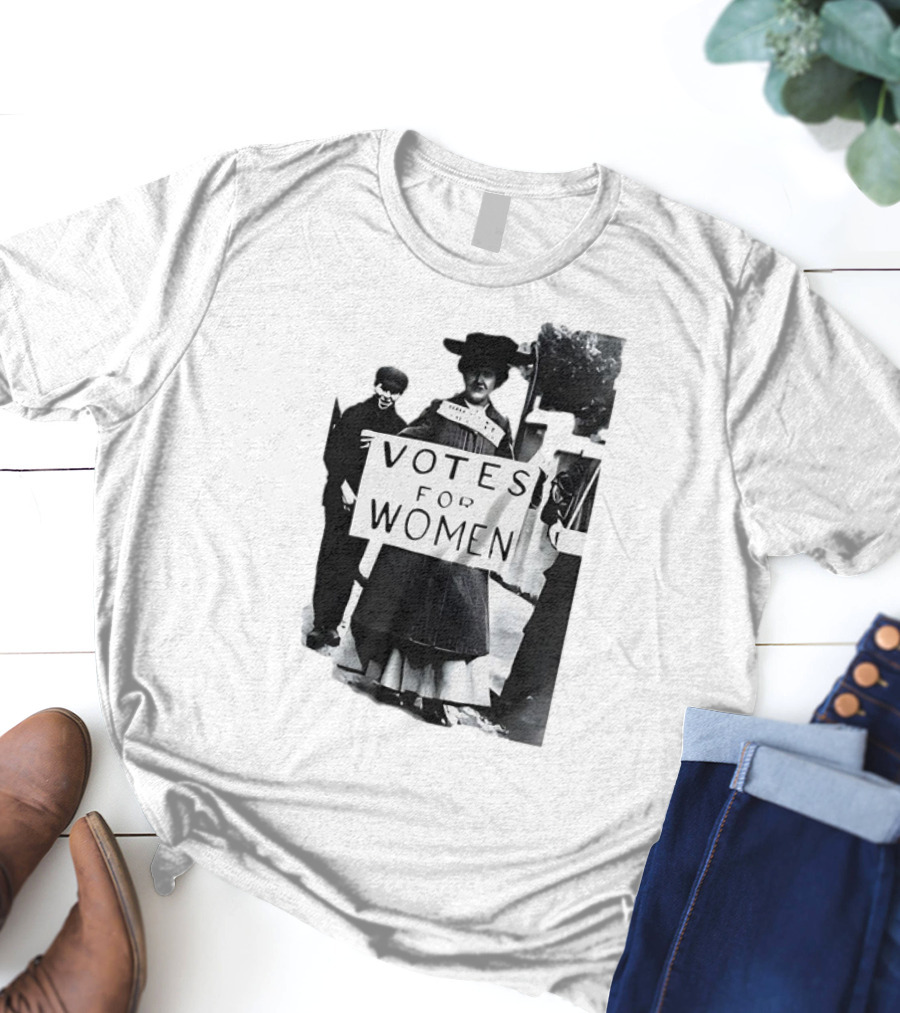Votes For Women Vintage Suffragette Protest Historical Movement MJ Spider-Man Far From Home T-Shirt