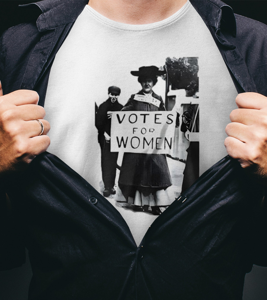 Votes For Women Vintage Suffragette Protest Historical Movement MJ Spider-Man Far From Home T-Shirt