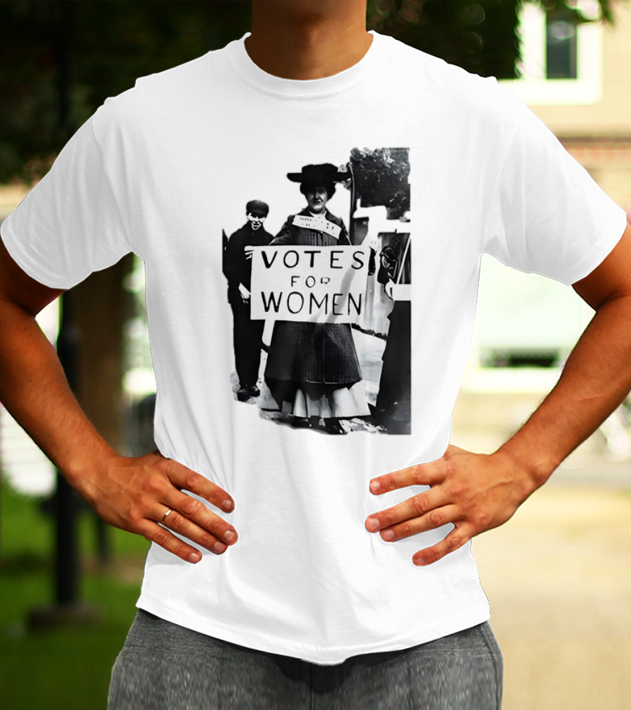 Votes For Women Vintage Suffragette Protest Historical Movement MJ Spider-Man Far From Home T-Shirt