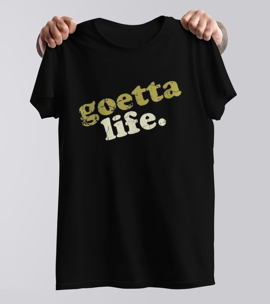 Goetta Life Vintage Text T-Shirt