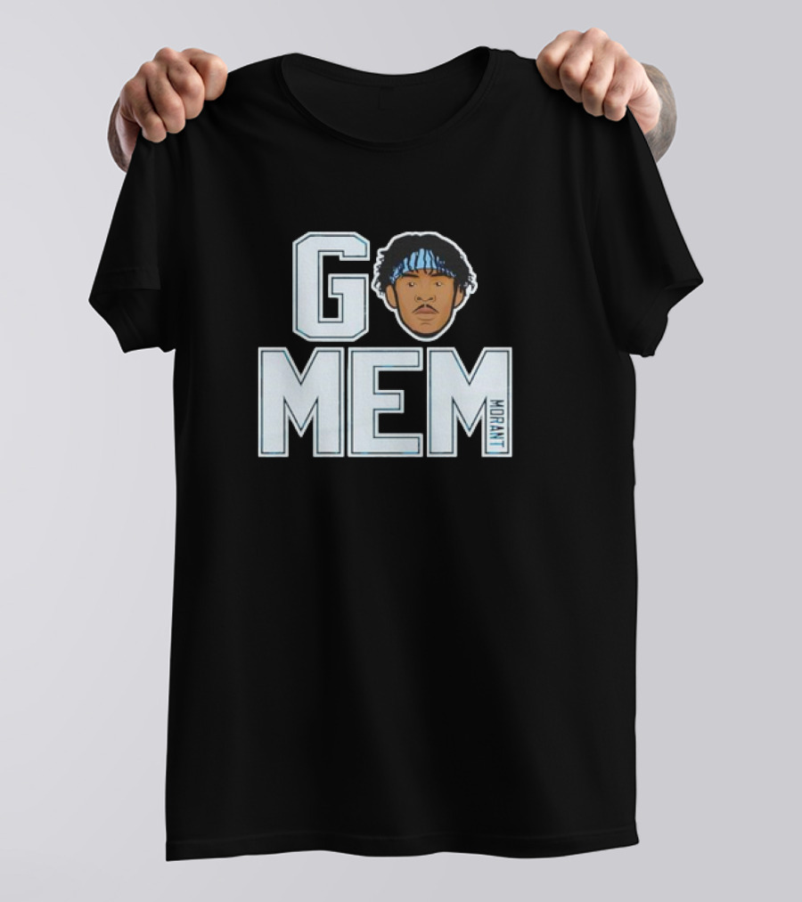 Ja Morant GO MEM Basketball Morant Headband Fan T-Shirt