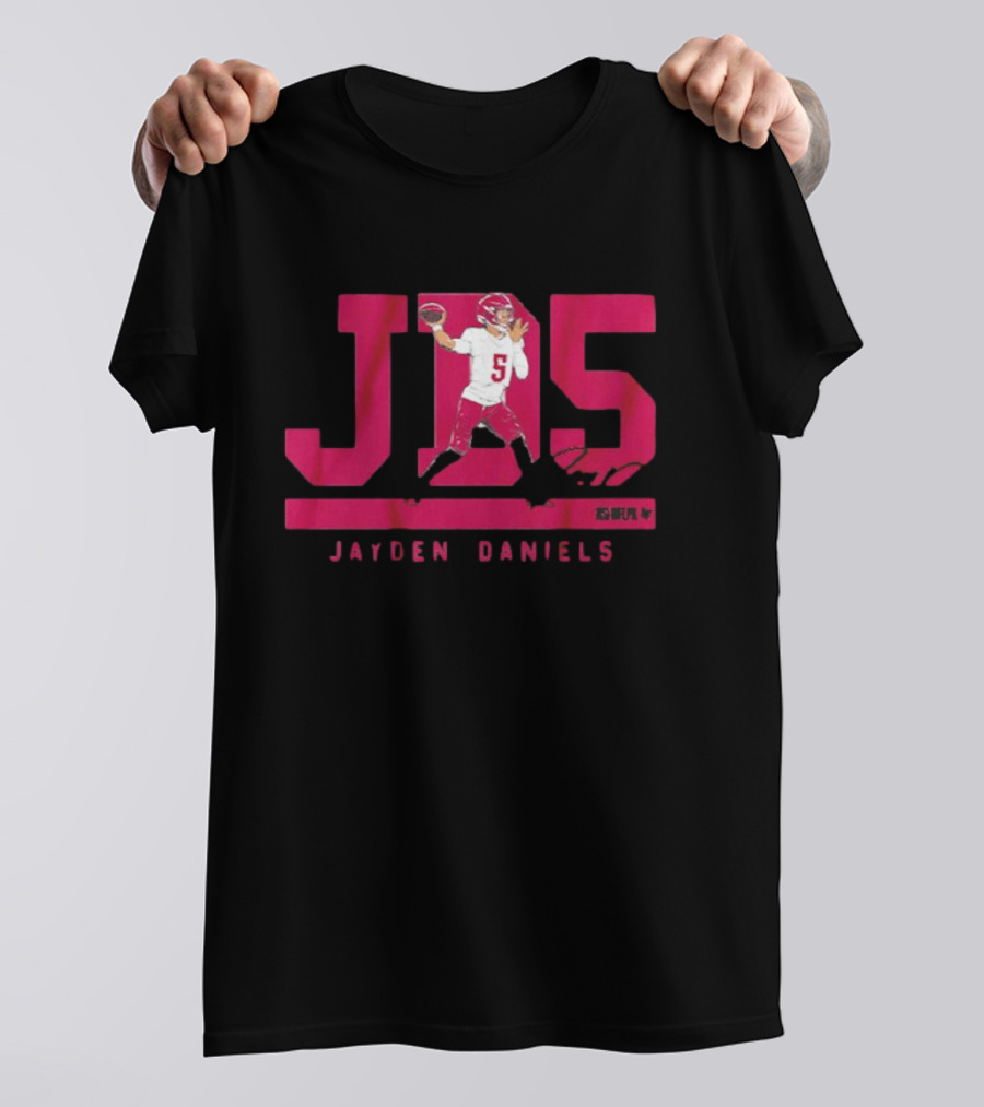 Jayden Daniels Washington Commanders JD5 Vintage Football Player T-Shirt