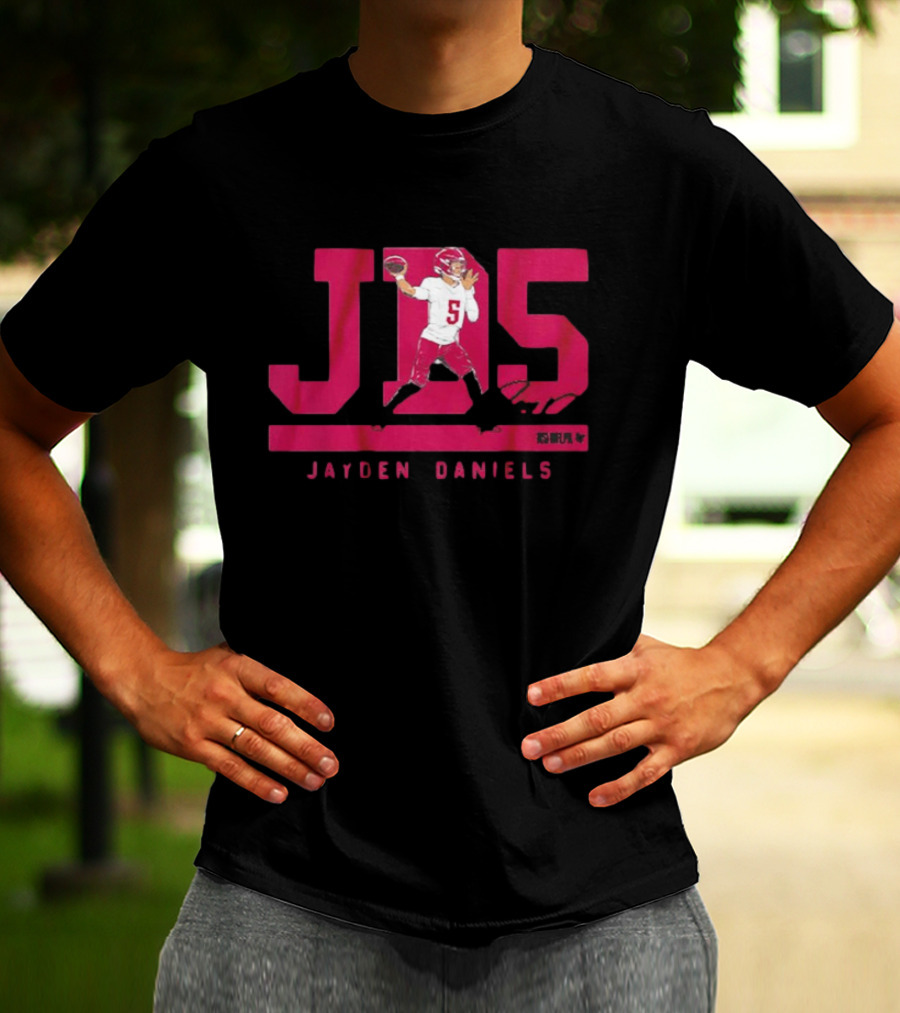 Jayden Daniels Washington Commanders JD5 Vintage Football Player T-Shirt