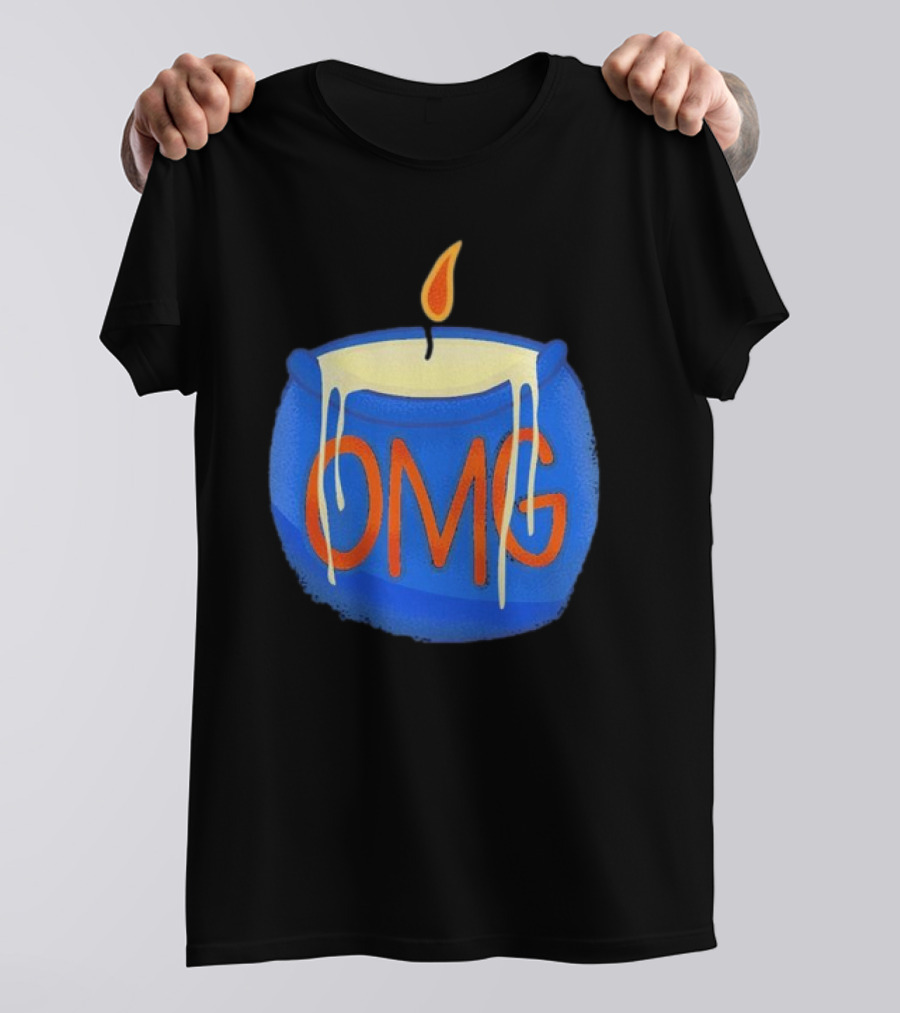 New York Mets OMG Rally Candle Baseball Fan T-Shirt