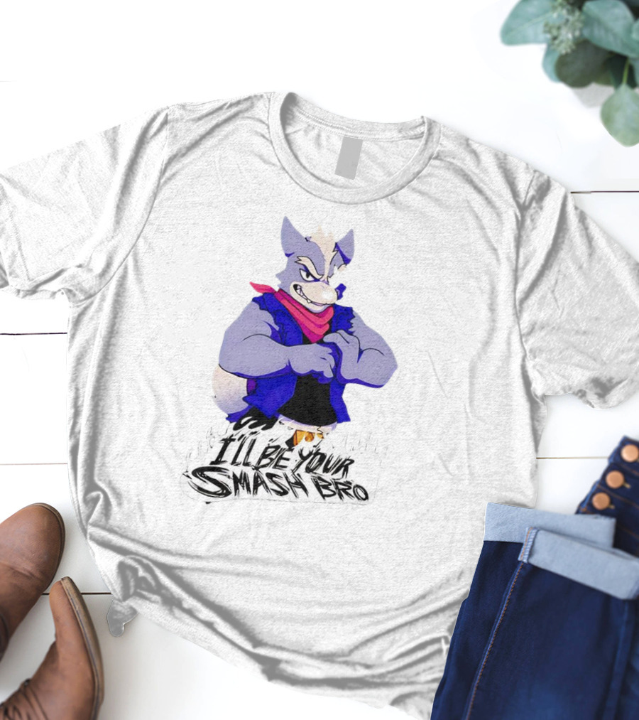 I'll Be Your Smash Bro Wolf Furry T-Shirt