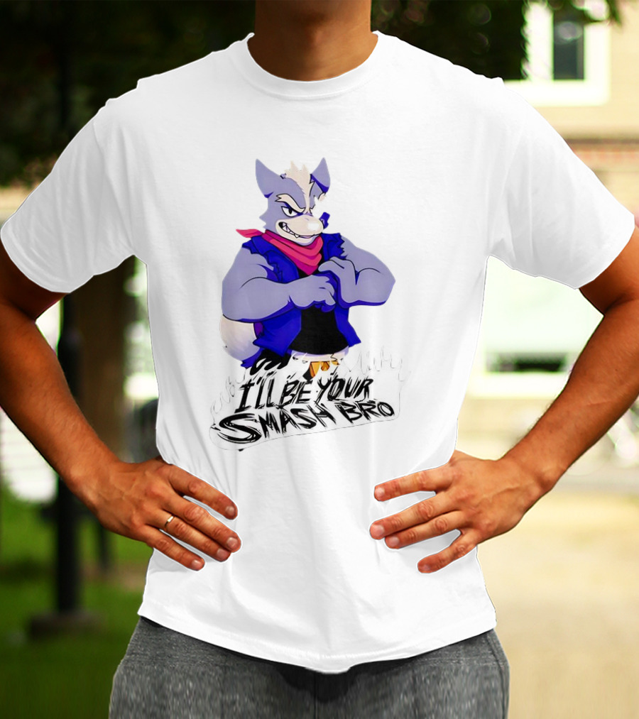 I'll Be Your Smash Bro Wolf Furry T-Shirt