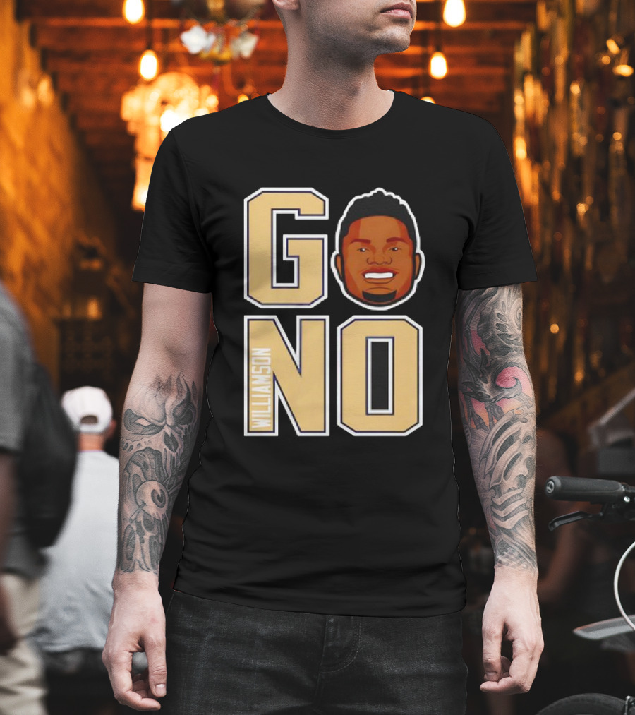 Zion Williamson GO NO Face Basketball T-Shirt