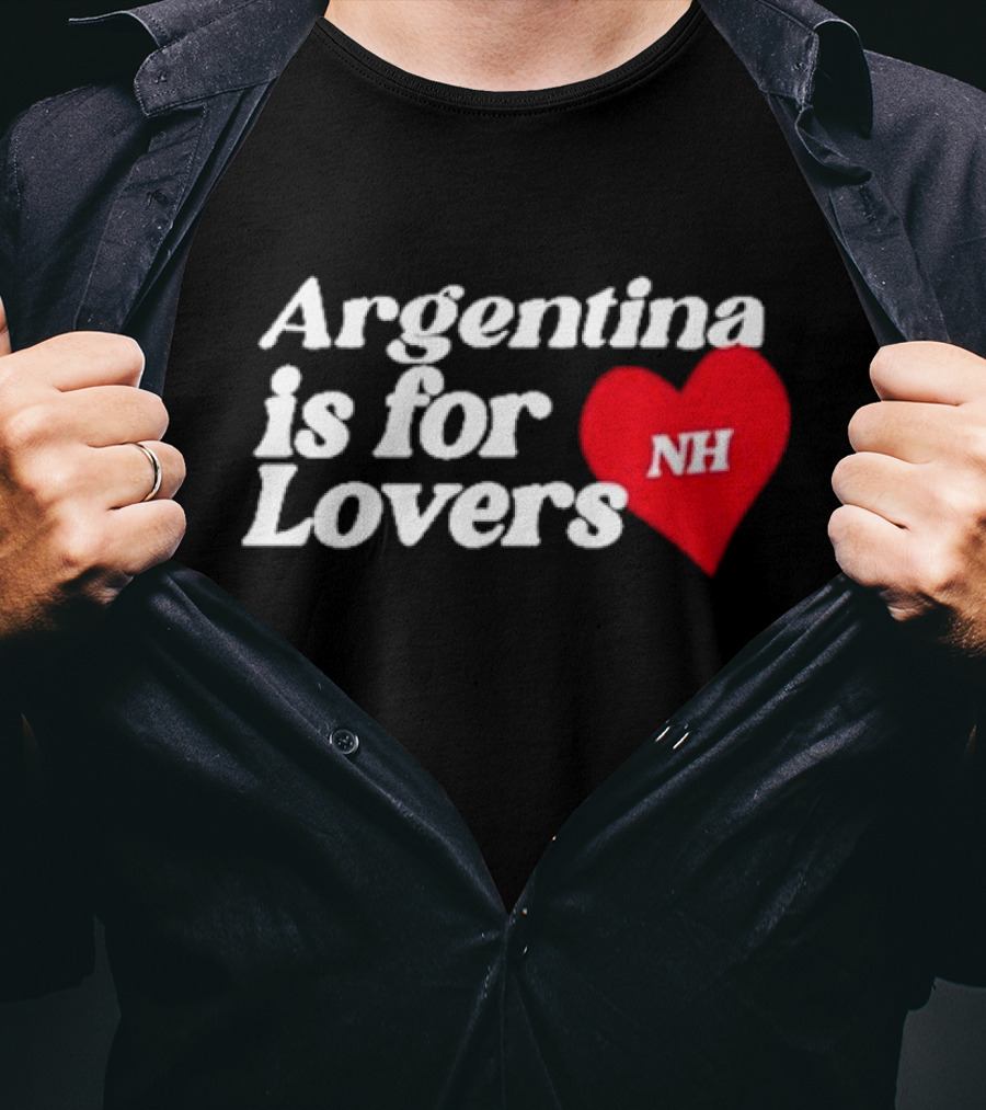 Niall Horan Argentina Is For Lovers Heart NH T-Shirt