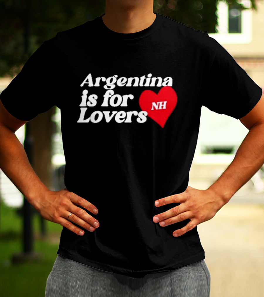 Niall Horan Argentina Is For Lovers Heart NH T-Shirt