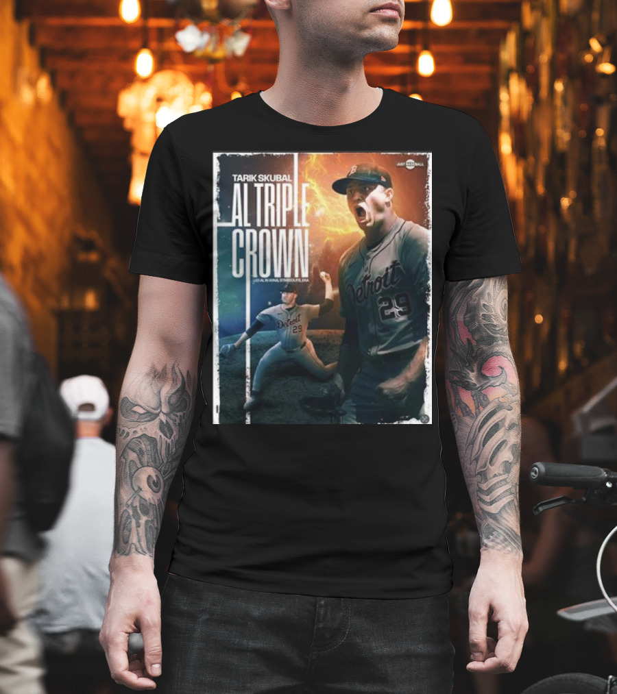 TARIK SKUBAL DETROIT 29 AL TRIPLE CROWN T-Shirt