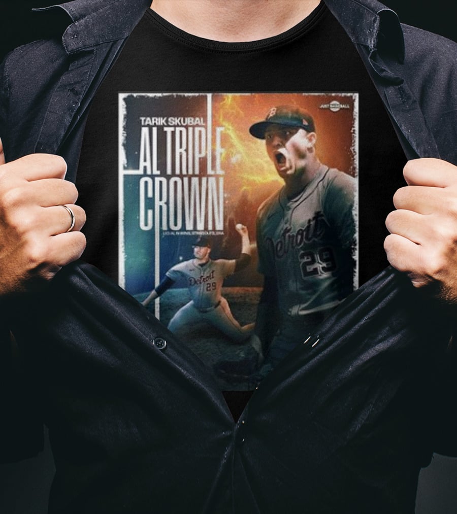 TARIK SKUBAL DETROIT 29 AL TRIPLE CROWN T-Shirt