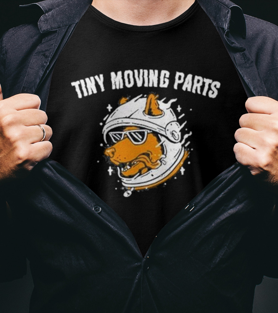 Tiny Moving Parts Astro Dog Retro Helmet Sunglasses Space T-Shirt