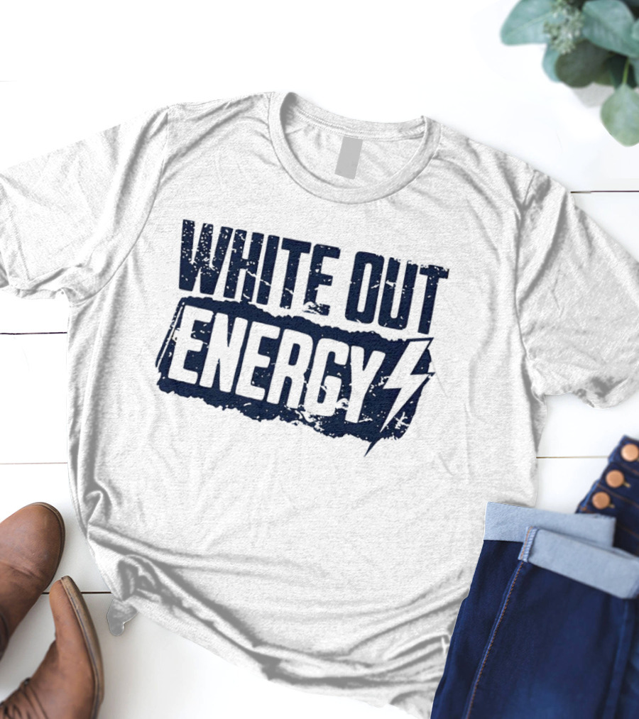Tampa Bay Lightning White Out Energy Storm Power T-Shirt