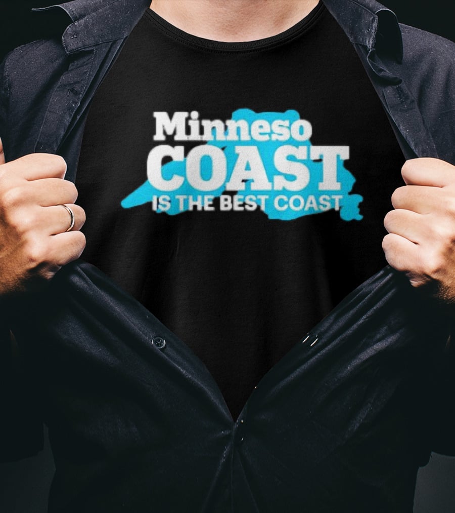 Minneso Coast Is The Best Coast T-Shirt