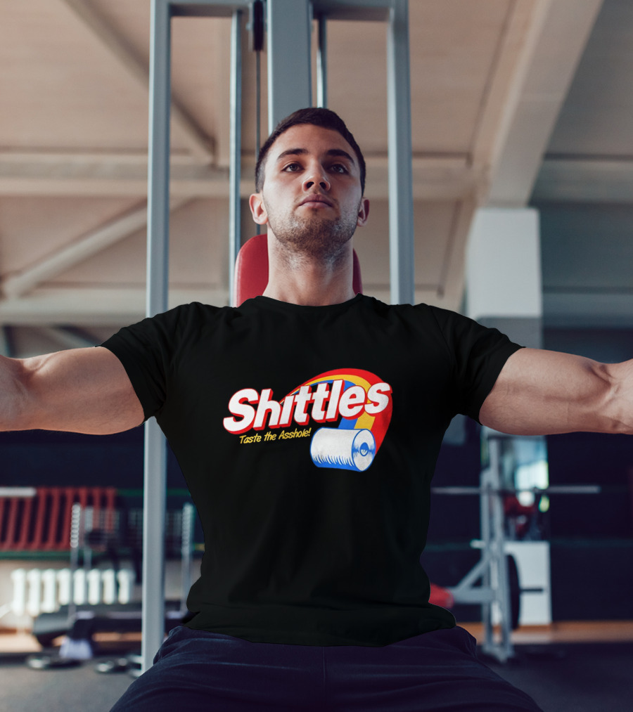Shittles Taste The Asshole Toilet Paper T-Shirt