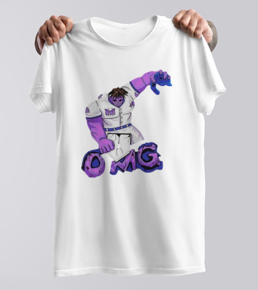 New York Mets OMG Hulk Baseball Smash T-Shirt